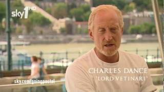 Going Postal Charles Dance On Lord Vetinari  Sky1 HDmov [upl. by Wilie293]