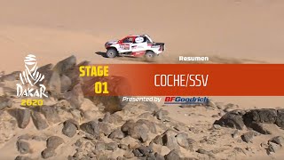 Dakar 2020  Etapa 1 Jeddah  Al Wajh  Resumen CocheSSV [upl. by Tnecillim]