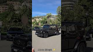 Monacolifestyle monaco maffia gclass mansory lifestyle shorts shortvideo short mercedes [upl. by Etnuhs35]