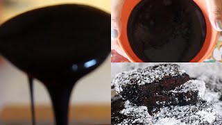 Easy Chocolate Ganache without chocolates heavy cream [upl. by Clayborn]