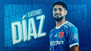 Nuevo refuerzo Antonio Díaz ya es jugador de la U 🤘🏼🔵🔴 [upl. by Fleta]