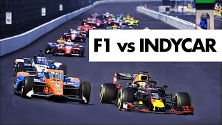 ¿Qué tan rápido iría la F1 en la Indy 500 [upl. by Rainger]