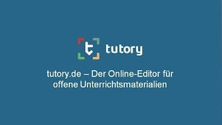 Arbeitsblatt erstellen mit Tutory [upl. by Talbert451]