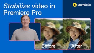 How to stabilize video in Premiere Pro Tutorial [upl. by Galitea]