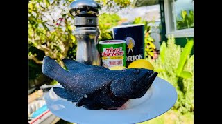 TOXIC Grouper Catch and Cook  Spearfishing ROI Hawaii [upl. by Denae389]