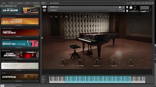 NOIRE Piano by Native Instruments for Kontakt  The BIG Sound Test  This is a Beautiful Instrument [upl. by Tdnerb]