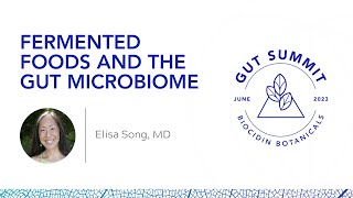 Fermented Foods and the Gut Microbiome by Elisa Song MD at the Biocidin Botanicals 2023 Gut Summit [upl. by Ynner]