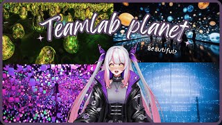 Explore Tokyos quotTeamlab Planets of Digital Artquot  waconne vtuber Xeno in Tokyo [upl. by Sanchez]