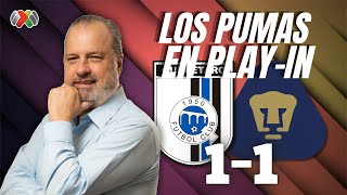 LOS PUMAS EN PLAYIN  Querétaro vs Pumas UNAM  Torneo Clausura 2024 Liga MX [upl. by Attesor]