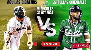 Águilas VS Estrellas Orientales en vivo aguilascibaenas estrellasorientales y [upl. by Emmaline]