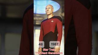 Star Trek The Next Generation Cast 1987 vs 2024 Cast Then And Now thenandnow startrek [upl. by Norihs]