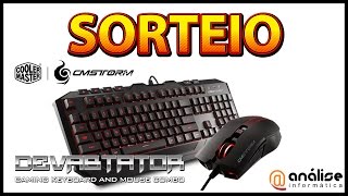 Ganhe um kit CM Storm Devastator com LED Vermelho CoolerMaster [upl. by Kavanaugh]