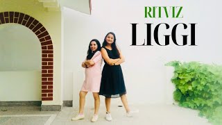 Liggi Dance Cover Ritviz Liggi  Bacardi Sessions fun dance of sisters dowhatmovesyou [upl. by Econah]