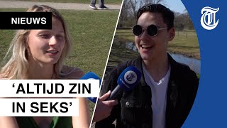 Lentekriebels in Vondelpark ‘Ik kijk niet naar korte rokjes [upl. by Ahsiat]