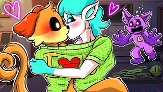 NineTailed FOX Girl DOGDAY Wears shirt with CraftyCorn  Poppy Playtime Chapter 3 Animation [upl. by Eninej]