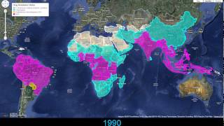 Global spread of antimalarial drug resistance since 1960 [upl. by Anul]