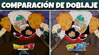 LOS ANDROIDES 17 Y 18  Comparación de doblaje DBZ y DBZ Kai Castellano [upl. by Eilsew]