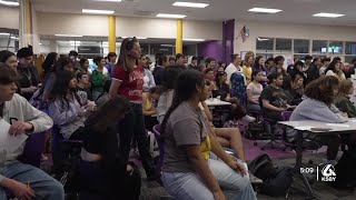 Righetti High School hosts second annual ‘Poetry Slam’ [upl. by Hcaz]