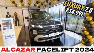 2024 Hyundai Alcazar Facelift Full Review  BEST VALUE FOR MONEY CAR  ₹15 Lakh [upl. by Yenahteb]