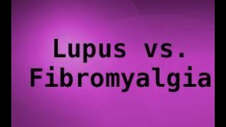 Lupus vs Fibromyalgia [upl. by Beitz545]