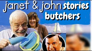 Terry Wogan reads Janet amp John stories Butchers shop [upl. by Gomer]