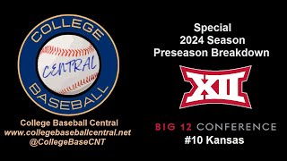 2024 Kansas Baseball Preview [upl. by Notluf]