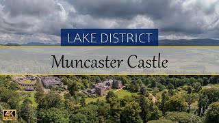 Muncaster Castle  Lake District 2024  4K Drone [upl. by Ettennil748]