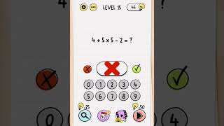 Brain Test Game shortvideogames viral [upl. by Pyotr120]