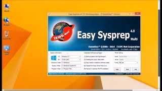 Testing Easy Sysprep 4 721 Multilanguages 4016391 With Windows 81 [upl. by Zachary375]