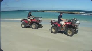 Coral Bay land based fishing Fishing WA Series 3 Ep2 Part 1d [upl. by Nauqan]