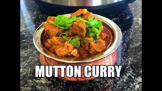 Instant Pot Indian Mutton Curry  Goat Masala Curry [upl. by Saied]