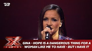 Gina synger ’Hope Is a Dangerous Thing  Lana Del Rey Live  X Factor 2019  TV 2 [upl. by Hartzell]