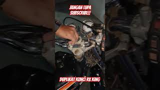 Duplikat kunci motor Yamaha RX king shorts duplicate motor key yamaha rxking [upl. by Haseefan232]