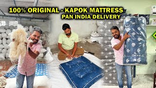 100 உயர்தர இலவம் பஞ்சு MATTRESS  All India Delivery  Direct from Manufacturer  Kapok Mattress [upl. by Oam]