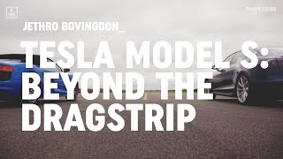 Tesla Model S P100D beyond the dragstrip [upl. by Ennayram]