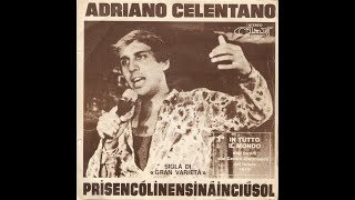 Adriano Celentano – Prisencólinensináinciúsol 1972 [upl. by Stoughton]