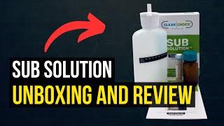 Clear Choice Sub Solution synthetic urine review and how to use it [upl. by Tootsie]