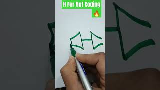 H For Hot Coding 🔥 Maths Coding Class 🌟 10thps H Viral💯💯 [upl. by Baelbeer]