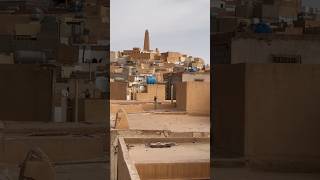 Ghardaia Market Square  Road to Algeria algeria ghardaia [upl. by Annaeed983]