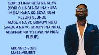 Fally Ipupa amour na yo paroles [upl. by Ahsyas849]