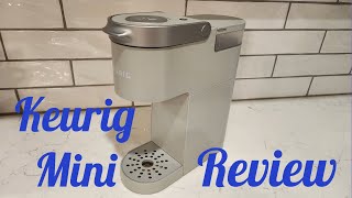 Unboxing and Review of the Keurig KMini Single Serve Coffee Maker [upl. by Buerger534]