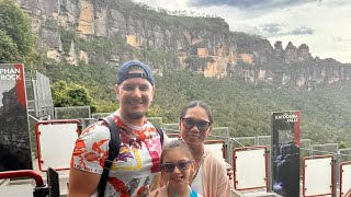 SCENIC RAILWAY  SCENIC SKYWAY  BLUE MOUNTAINS  THREE SISTERS  KATOOMBA FALLS  AUSTRALIA 🇦🇺 [upl. by Atiuqcir]