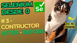 Selenium y java desde 0 3 constructores y tags after y before [upl. by Ahsote]