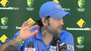 Feb 26th MS Dhoni press conference [upl. by Ennovehs471]