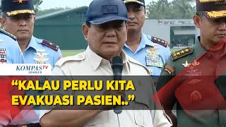 Prabowo Bahas Bantuan untuk Gaza hingga Industri Pertahanan Usai Serahkan Heli H225M ke TNI [upl. by Noskcire]