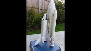 Academy 1288 Space Shuttle amp Booster Rockets [upl. by Havot]