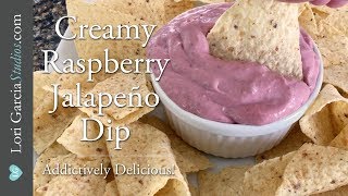 Creamy Raspberry Jalapeno Dip [upl. by Ratcliff521]