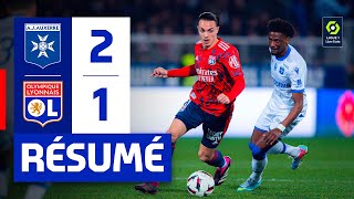 Résumé AJ Auxerre  OL  J24 Ligue 1 Uber Eats  Olympique Lyonnais [upl. by Darrin]