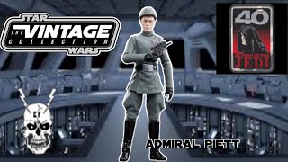 Star Wars The Vintage Collection VC270 Admiral Piett Unboxing [upl. by Mehetabel716]