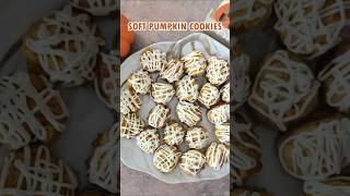 Delicious Cookies That Melt in Your Mouth shorts pumpkincookies fallbaking [upl. by Elsinore]